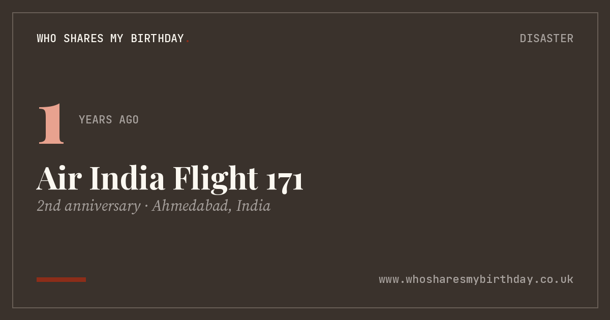 Air India Flight 171