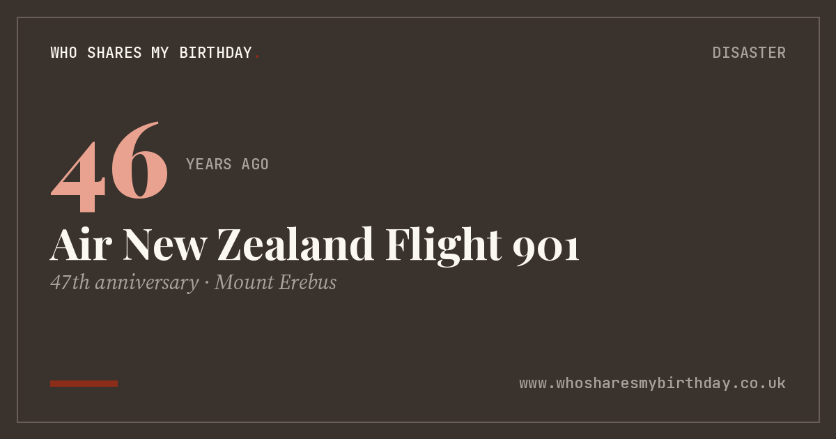 Air New Zealand Flight 901