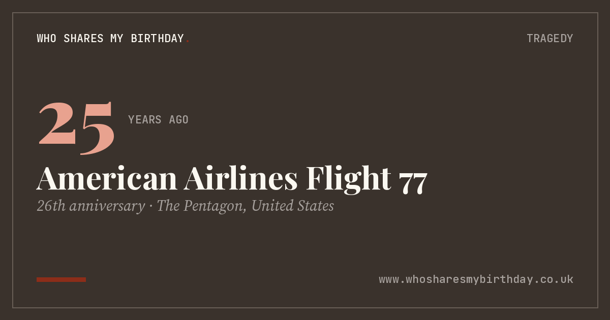 American Airlines Flight 77