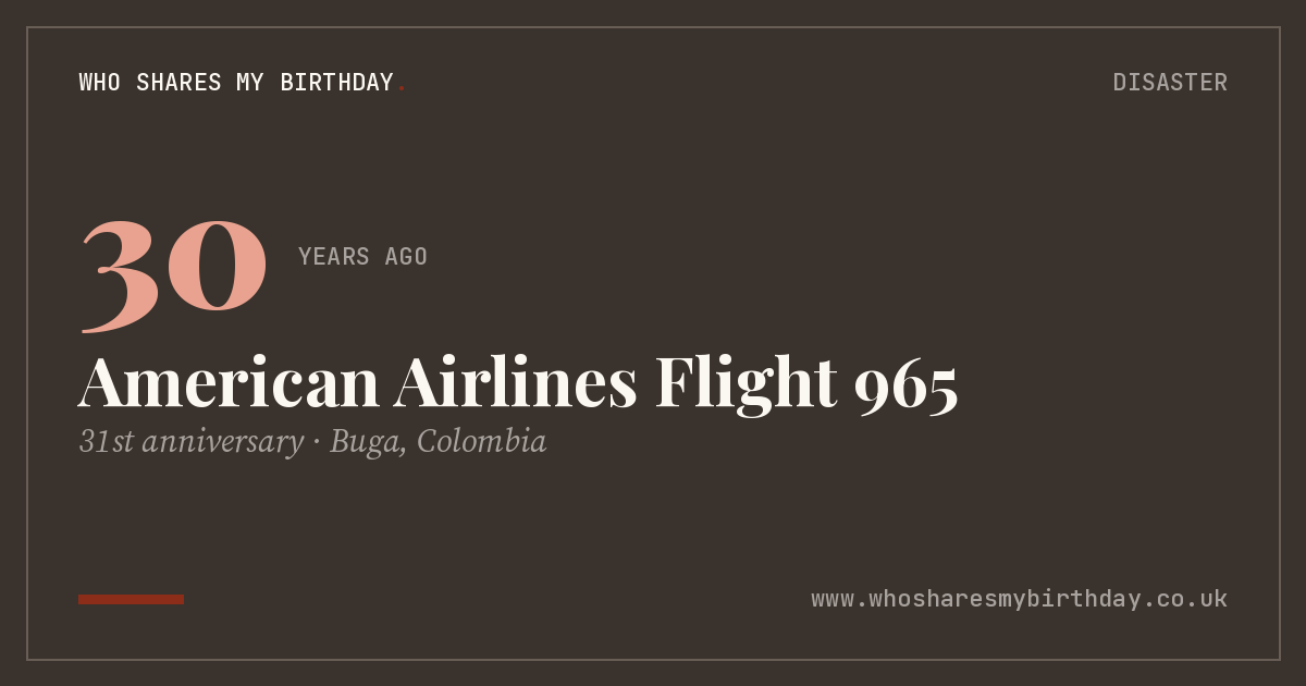 American Airlines Flight 965
