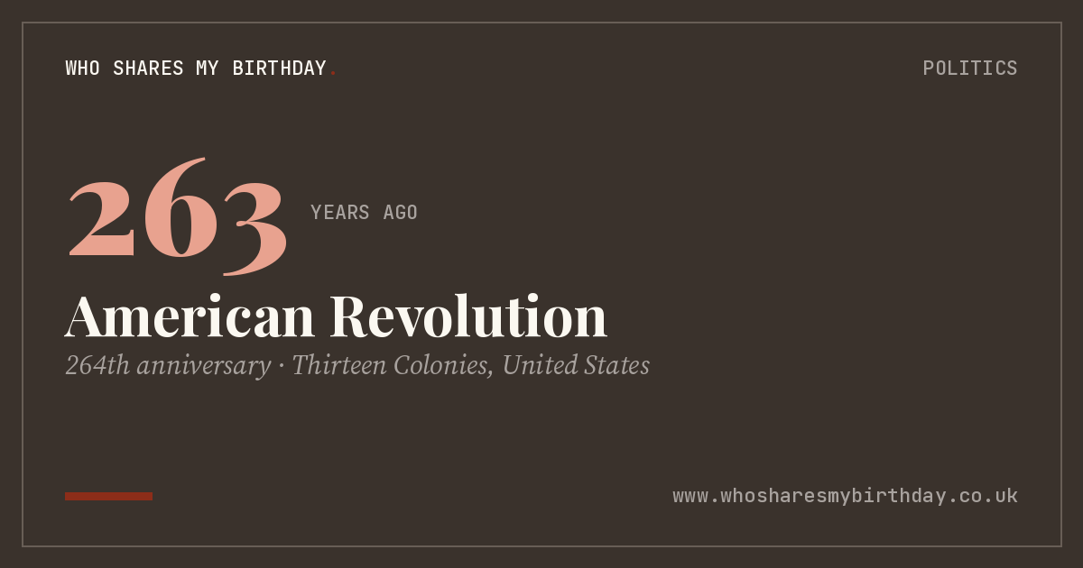 American Revolution