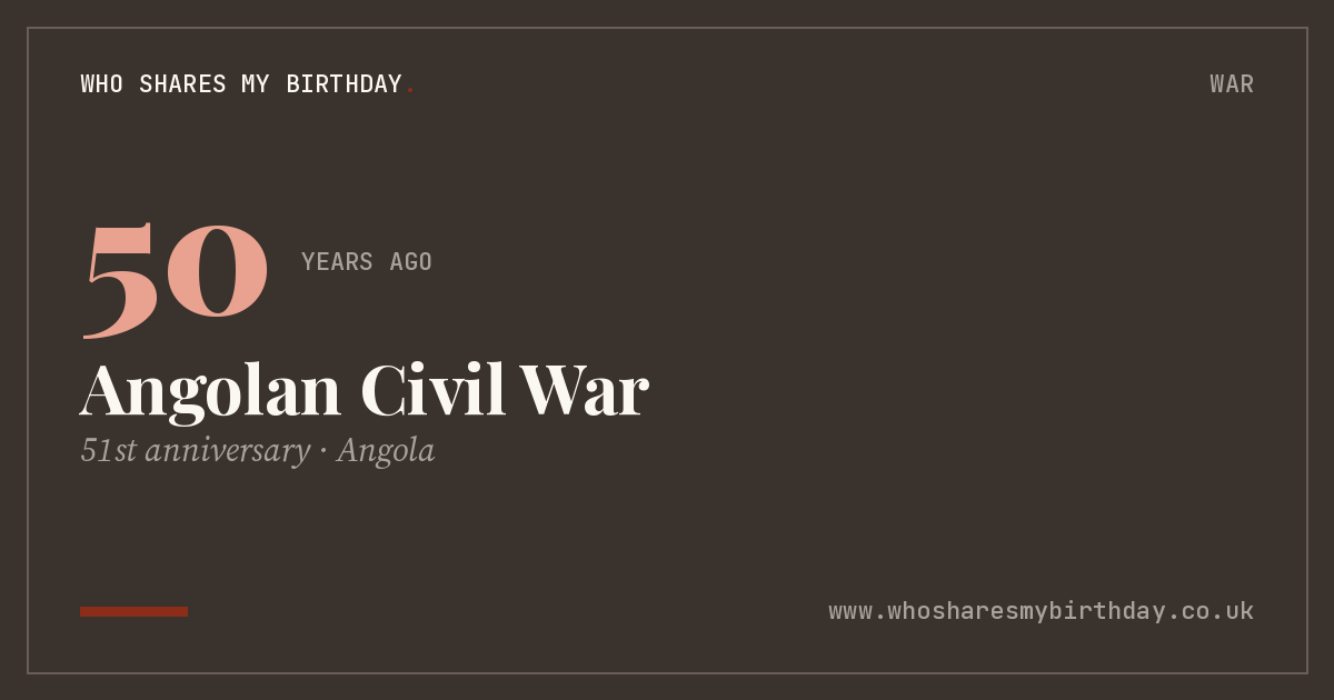 Angolan Civil War