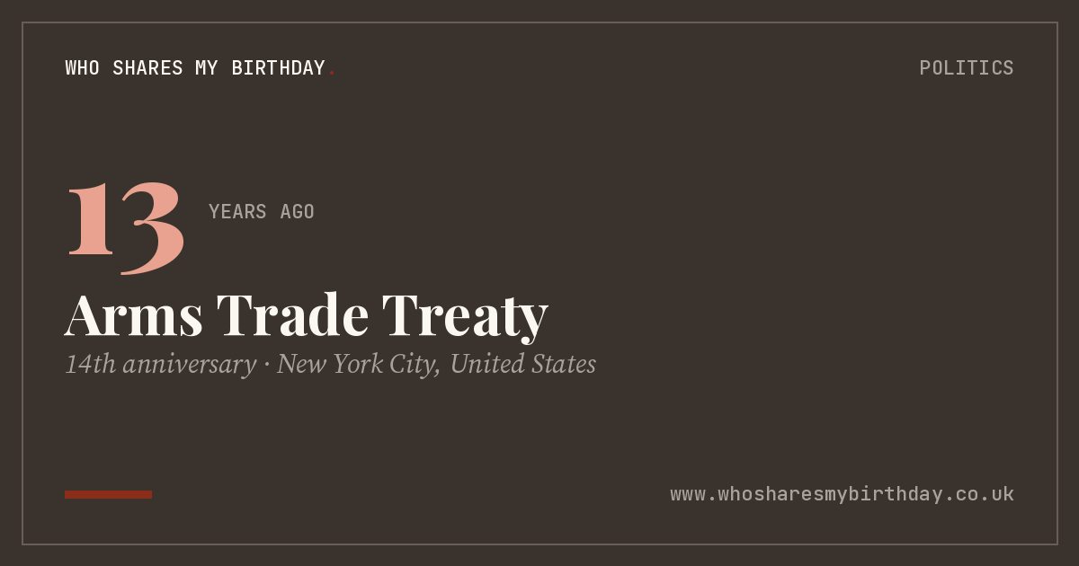 Arms Trade Treaty