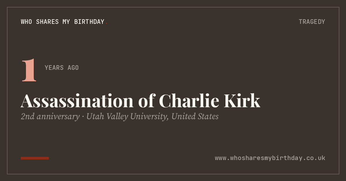Assassination of Charlie Kirk