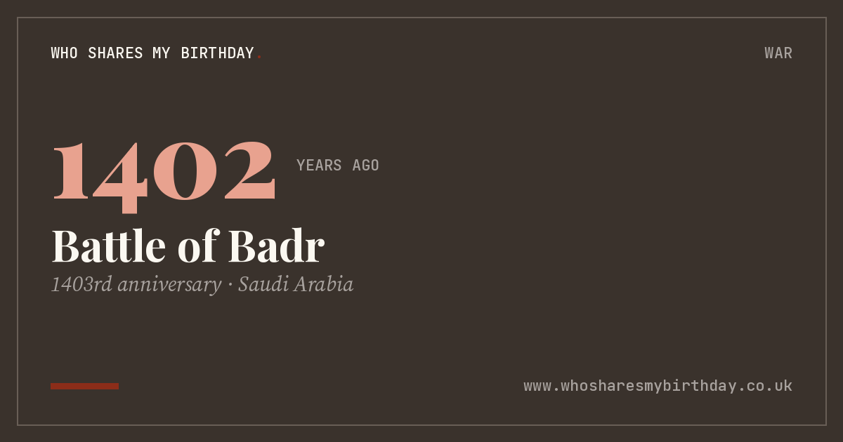 Battle of Badr