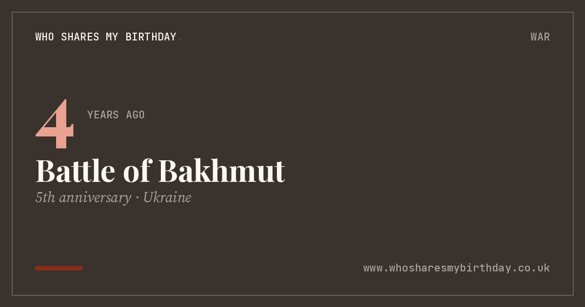 Battle of Bakhmut