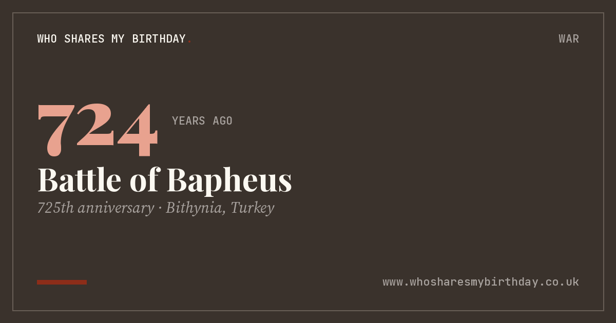 Battle of Bapheus
