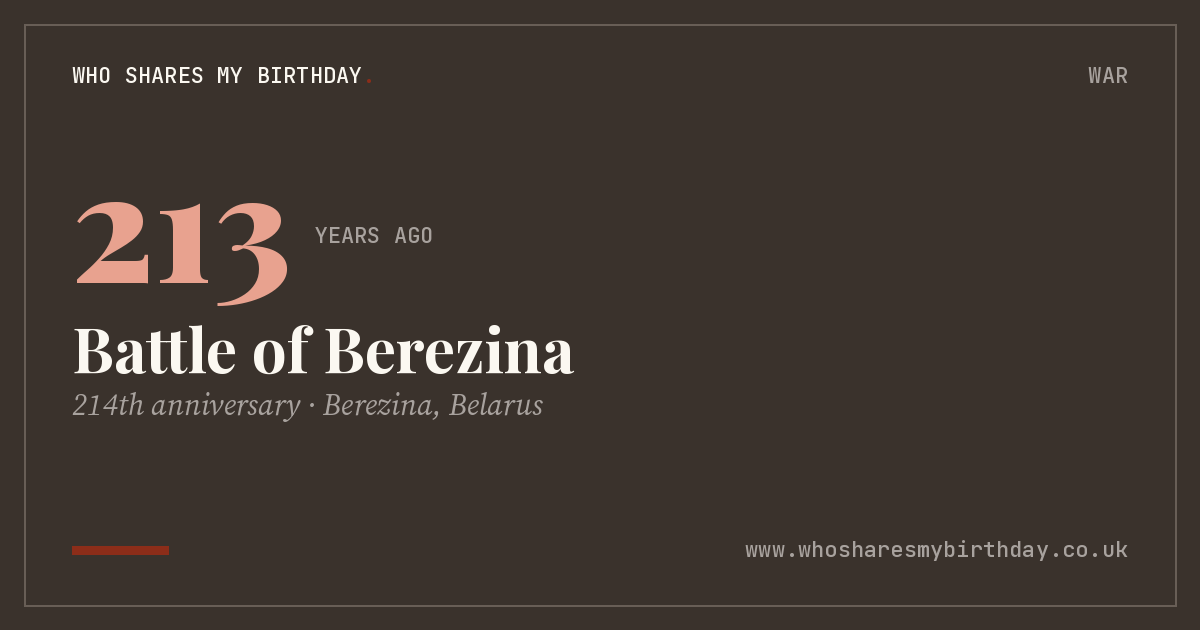Battle of Berezina