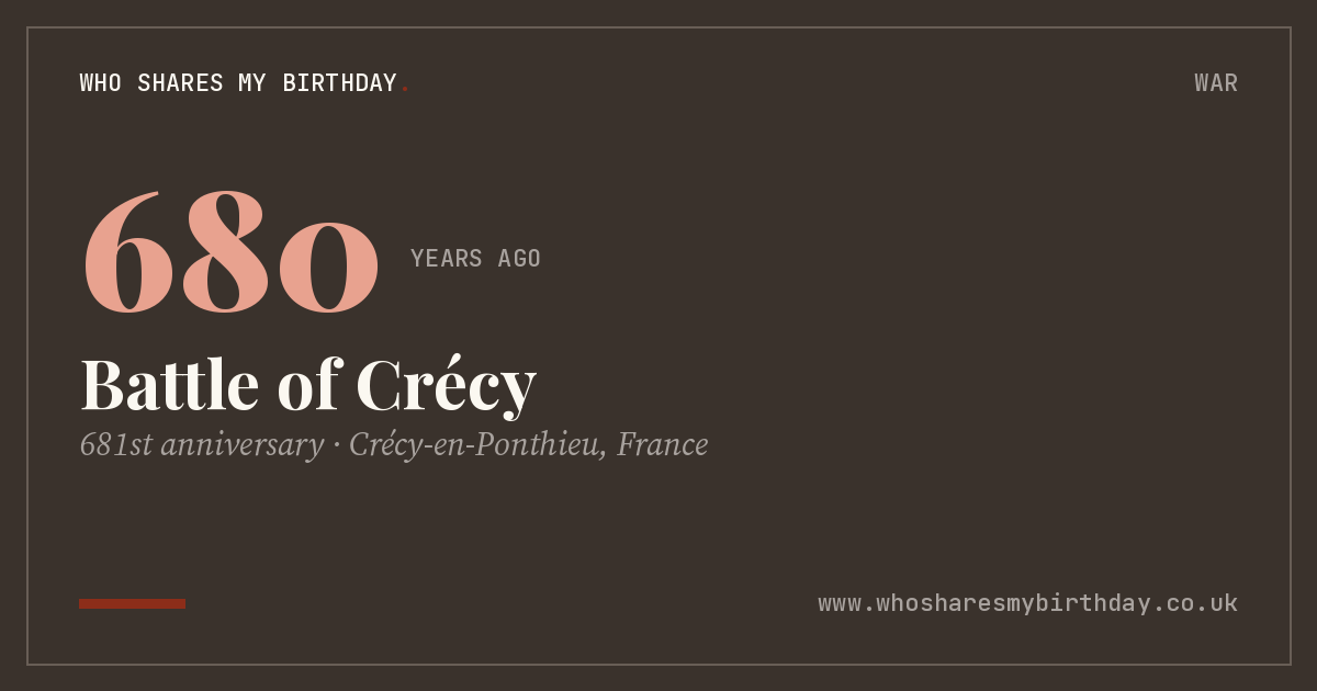 Battle of Crécy