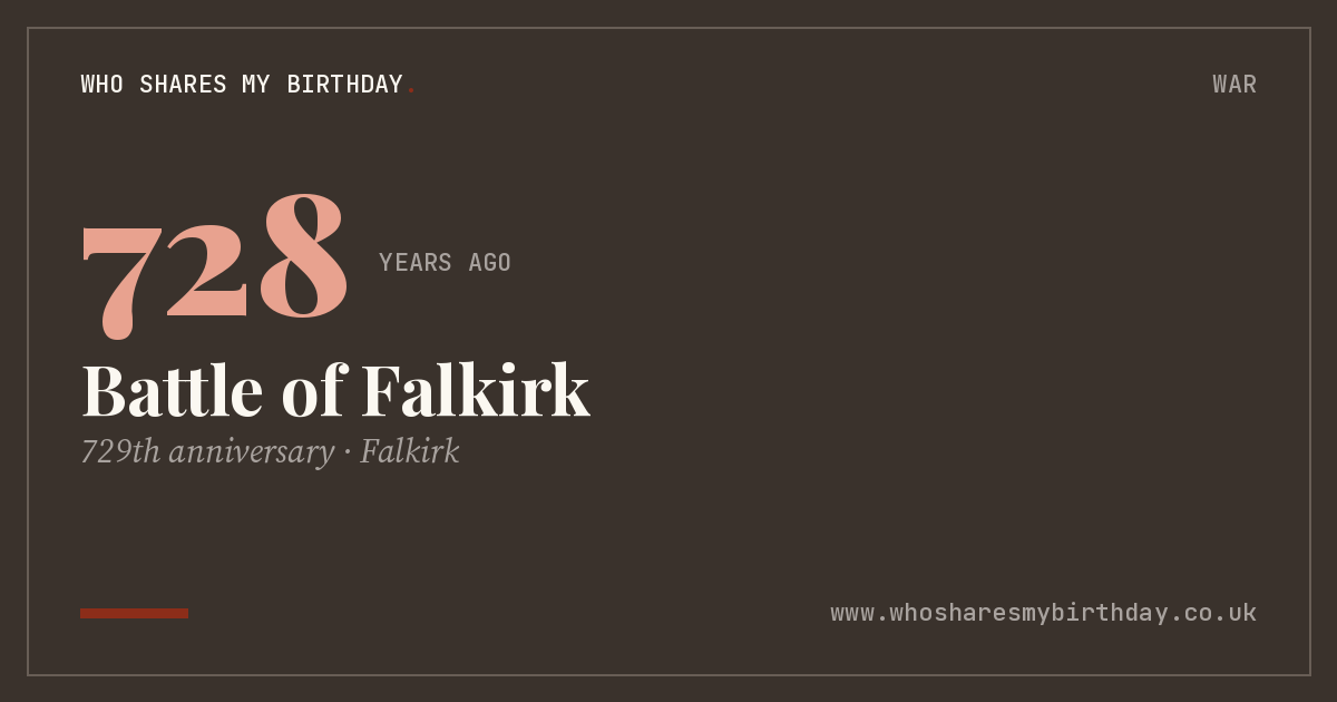 Battle of Falkirk