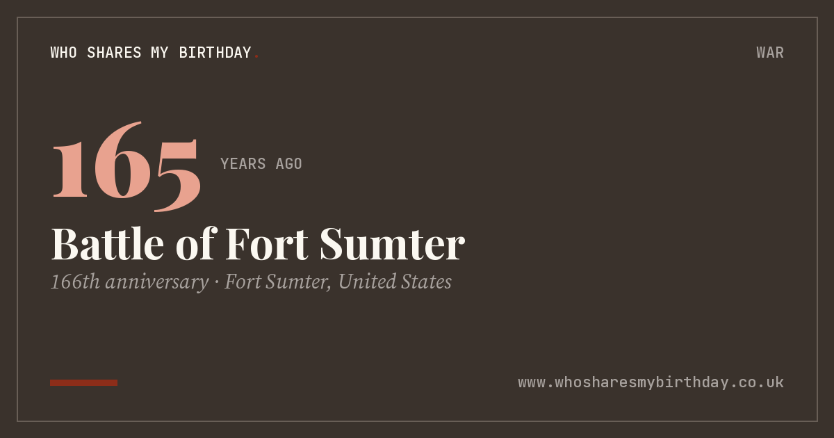 Battle of Fort Sumter