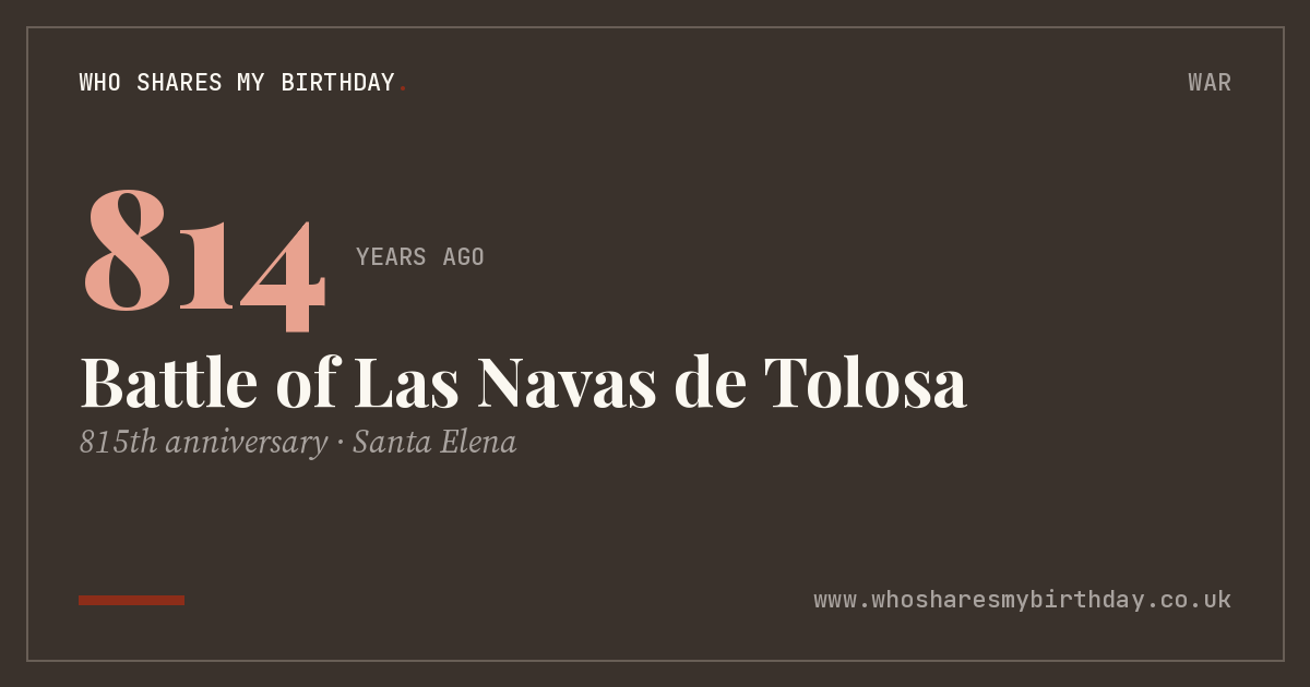 Battle of Las Navas de Tolosa