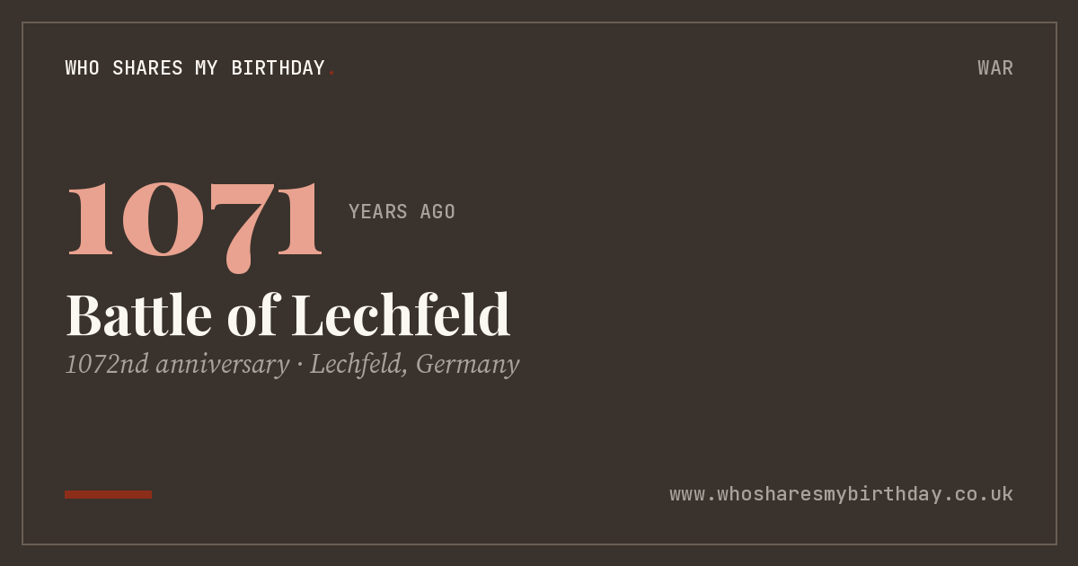 Battle of Lechfeld