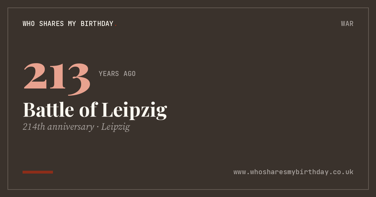 Battle of Leipzig