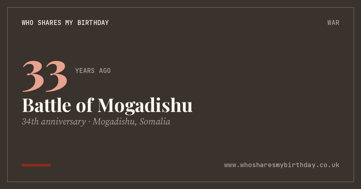Battle of Mogadishu