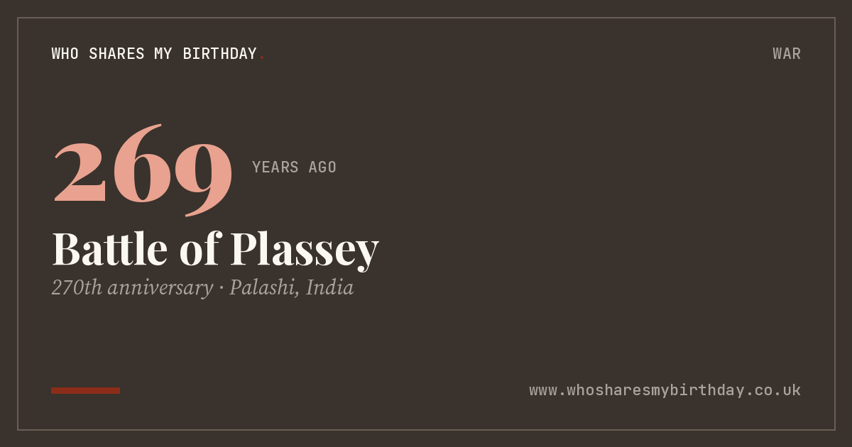 Battle of Plassey