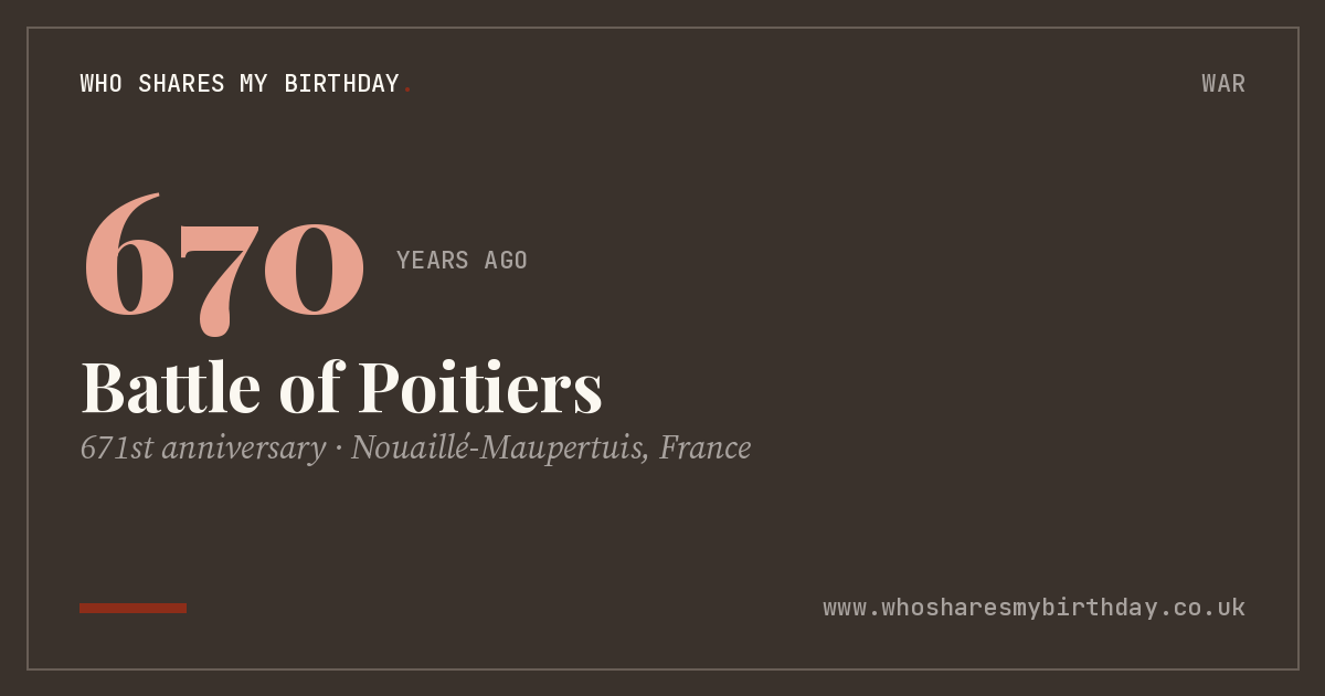 Battle of Poitiers