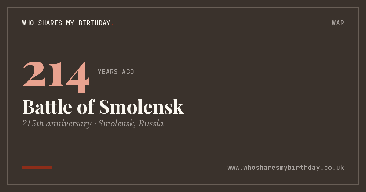Battle of Smolensk