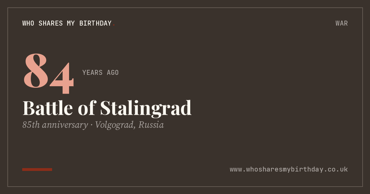 Battle of Stalingrad