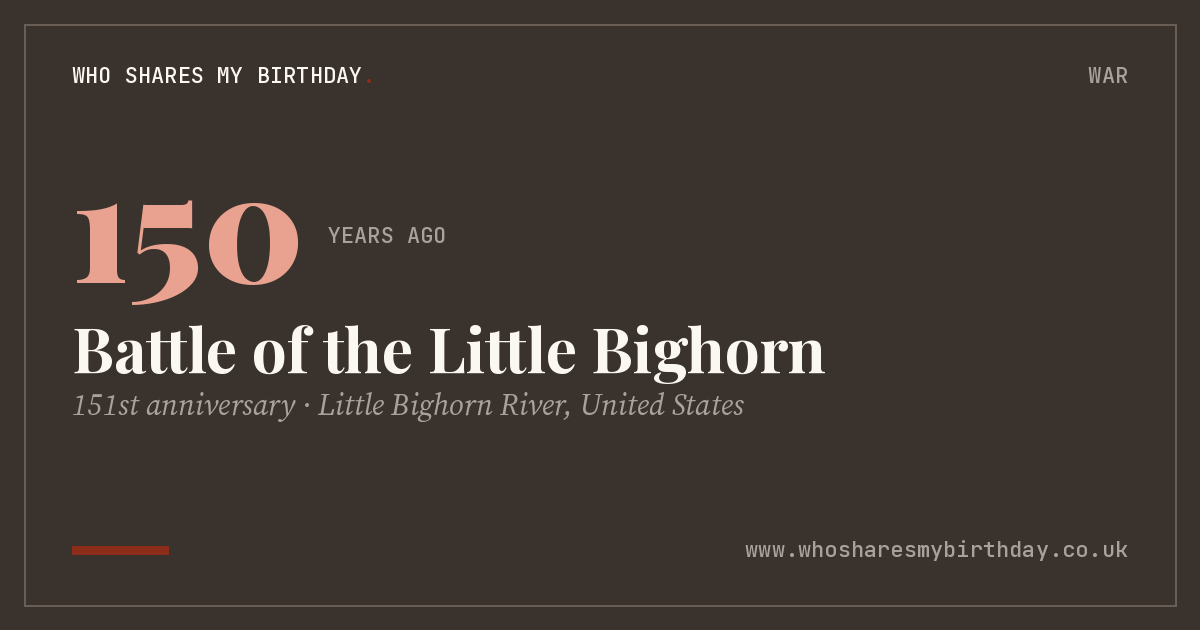 Battle of the Little Bighorn