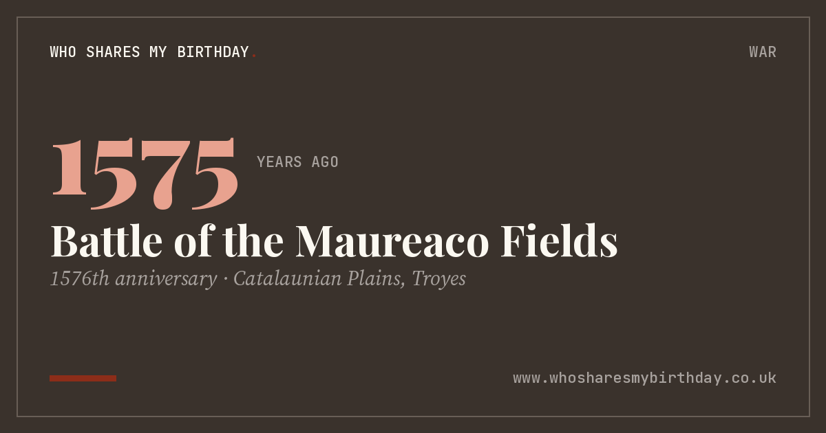 Battle of the Maureaco Fields