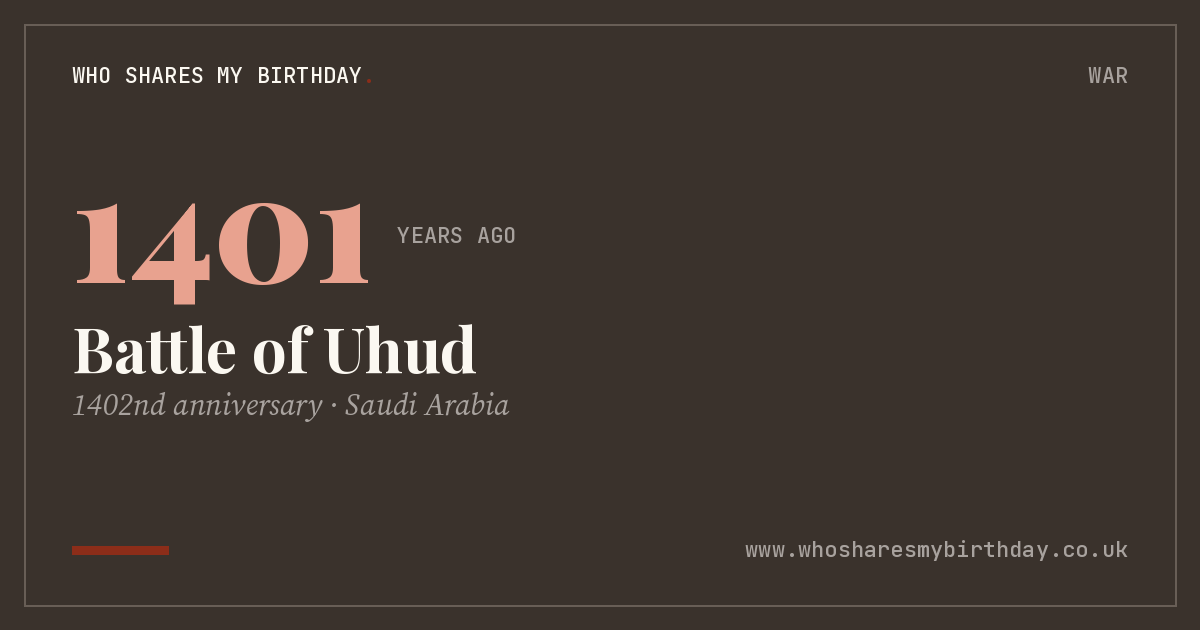 Battle of Uhud