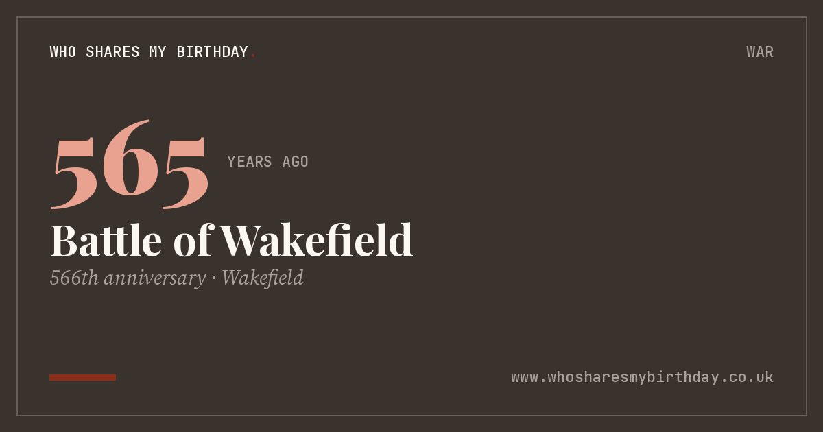 Battle of Wakefield