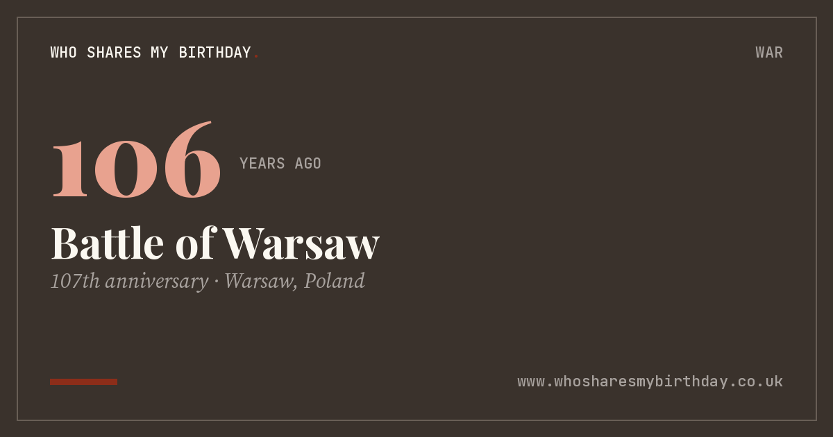 Battle of Warsaw