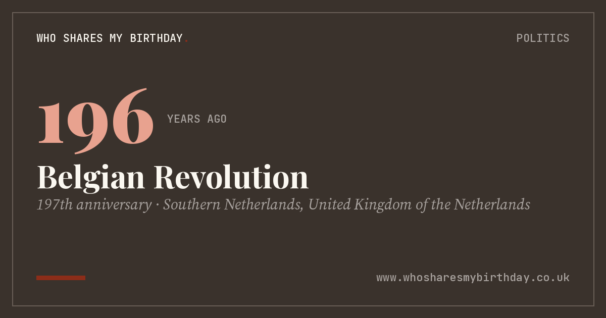 Belgian Revolution