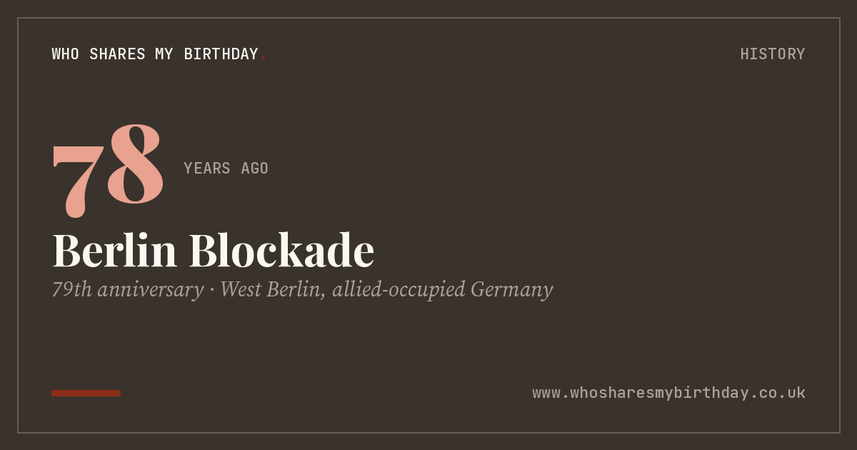 Berlin Blockade