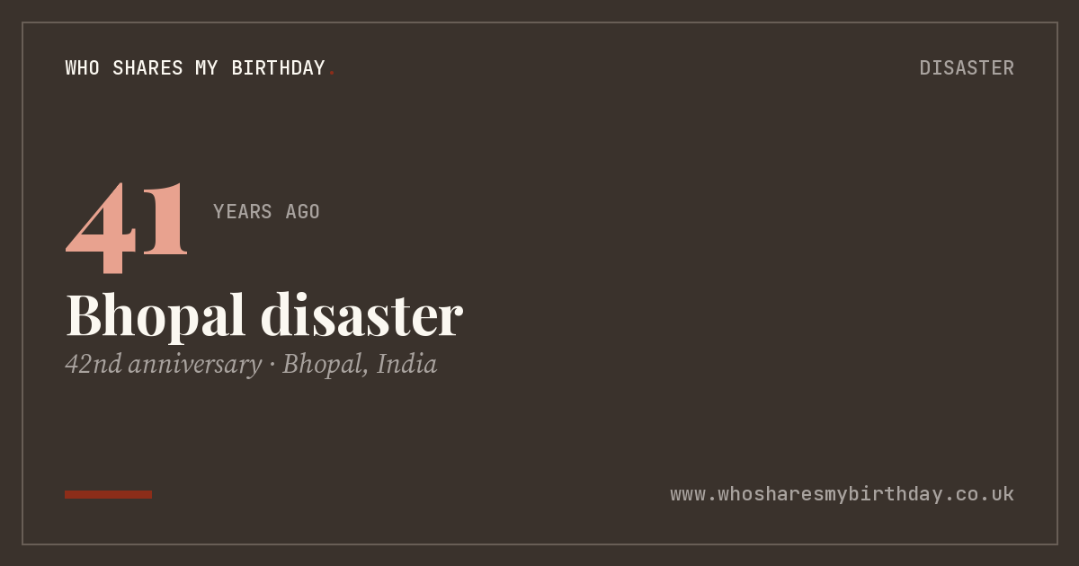 Bhopal disaster