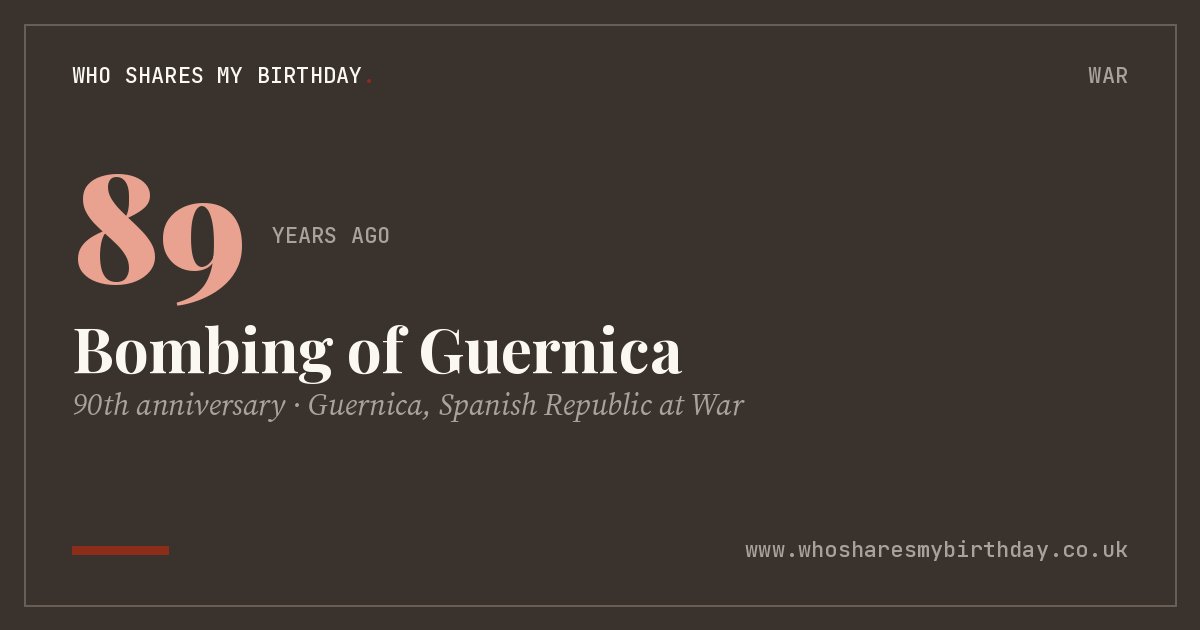 Bombing of Guernica