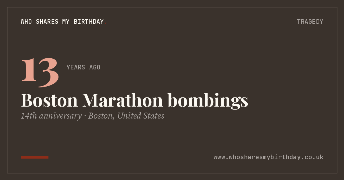 Boston Marathon bombings