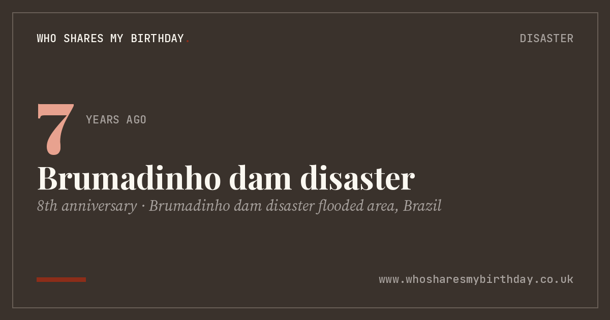 Brumadinho dam disaster