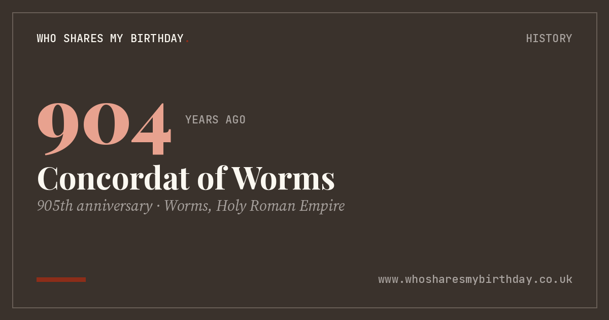 Concordat of Worms