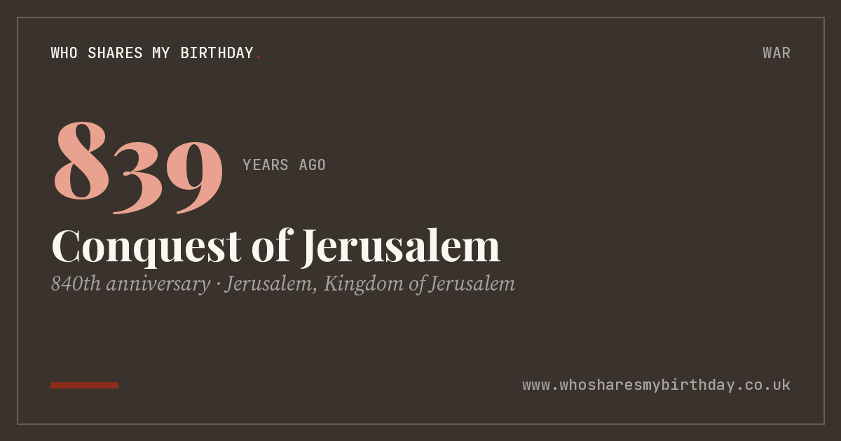 Conquest of Jerusalem