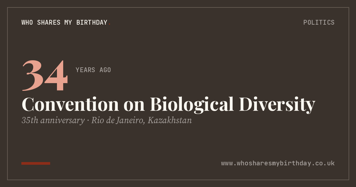 Convention on Biological Diversity