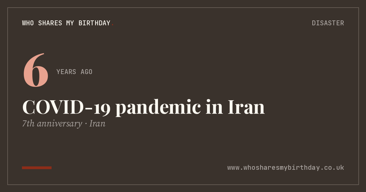 COVID-19 pandemic in Iran