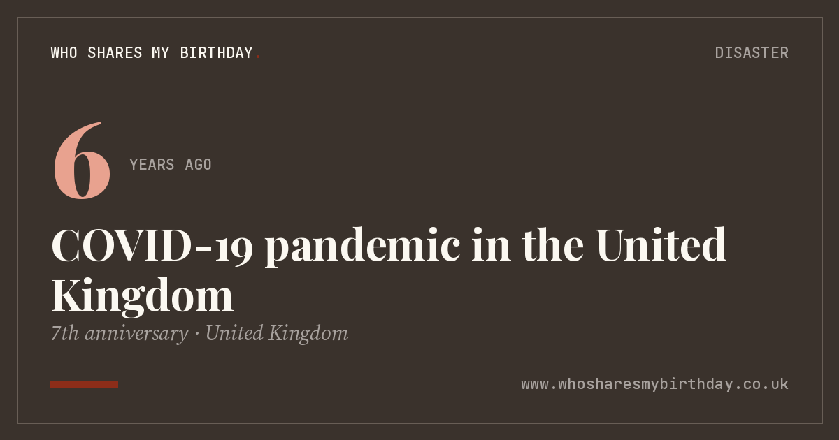 COVID-19 pandemic in the United Kingdom
