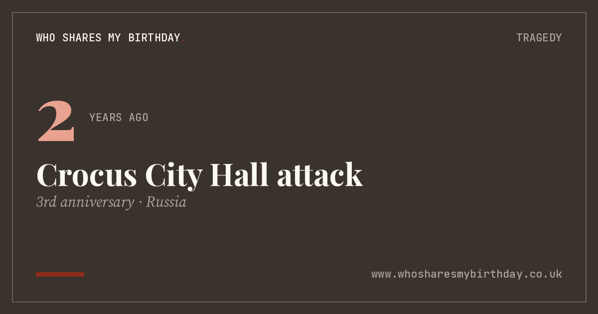 Crocus City Hall attack