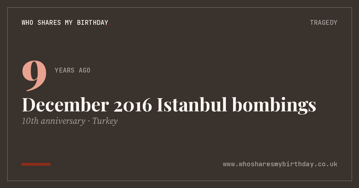 December 2016 Istanbul bombings