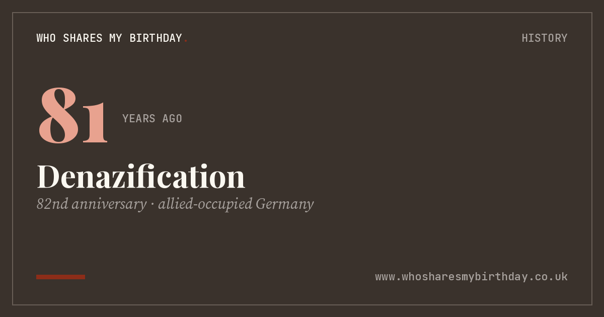 Denazification