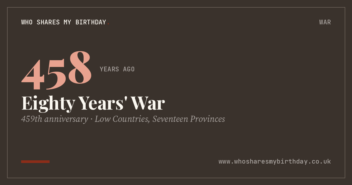 Eighty Years' War
