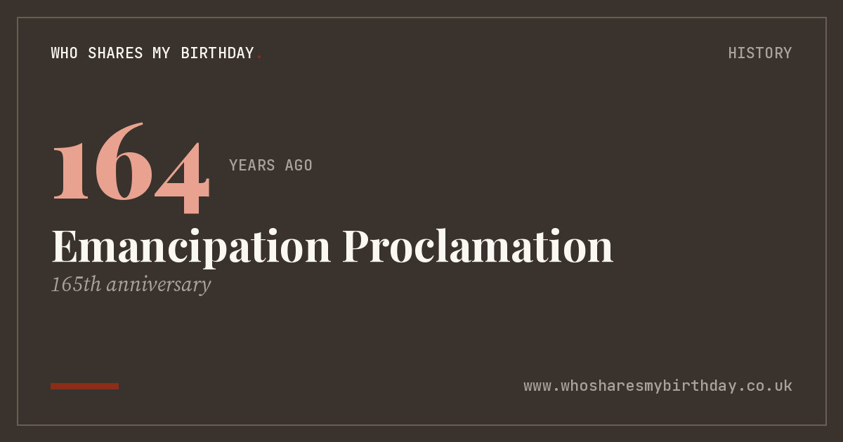 Emancipation Proclamation