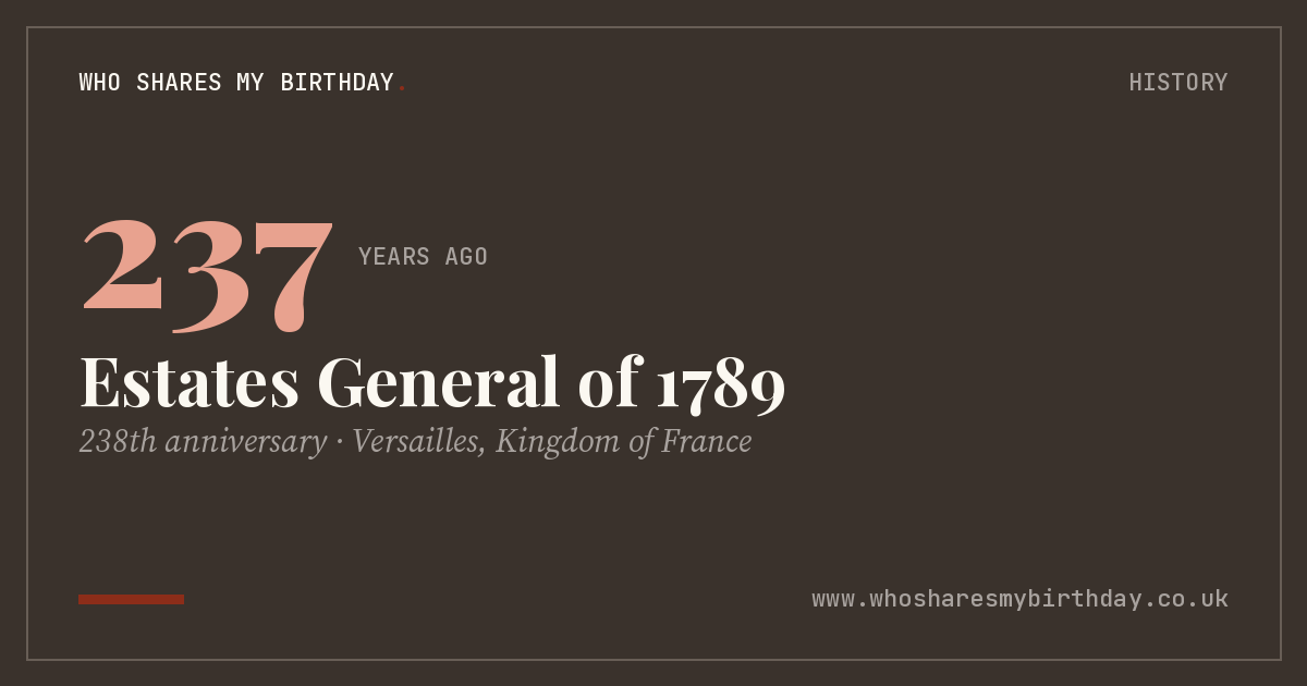Estates General of 1789