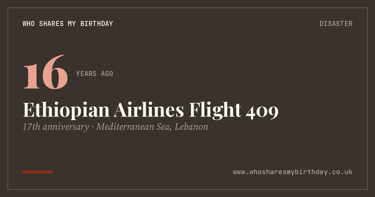Ethiopian Airlines Flight 409