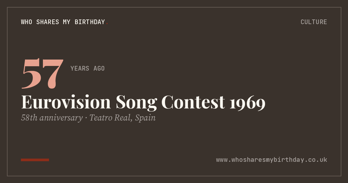 Eurovision Song Contest 1969