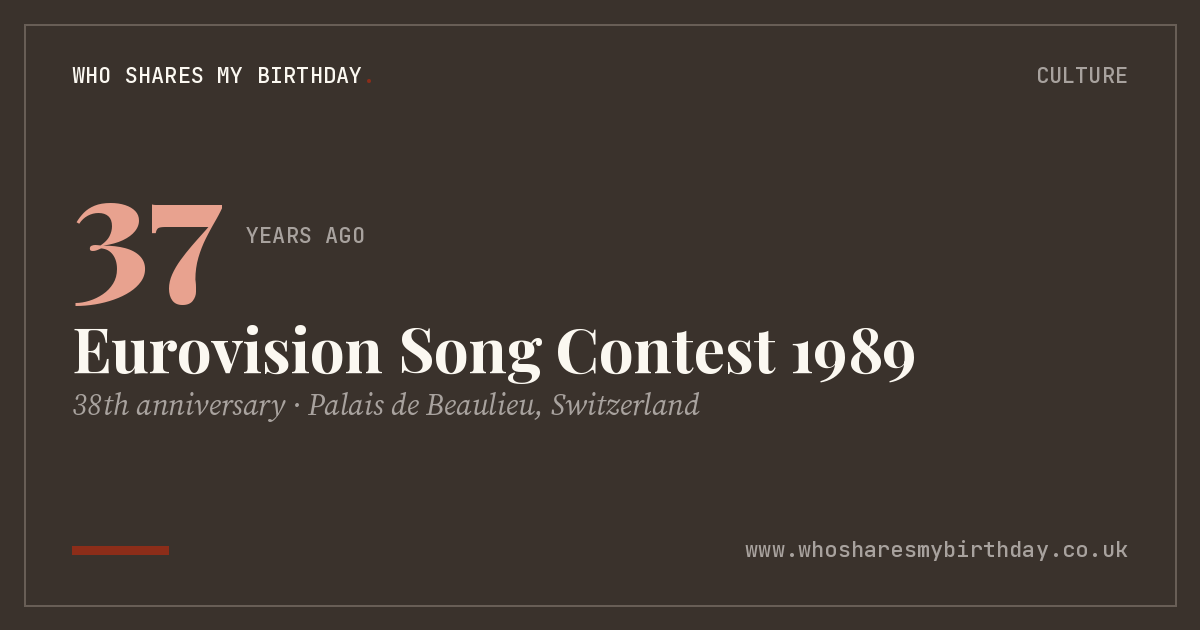 Eurovision Song Contest 1989
