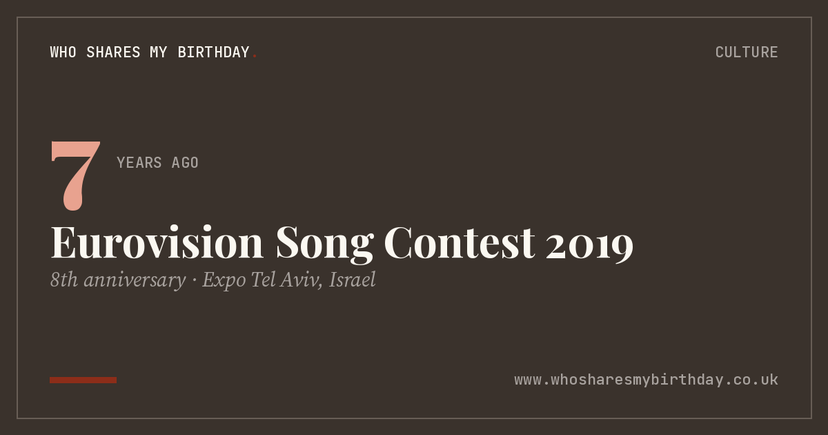 Eurovision Song Contest 2019