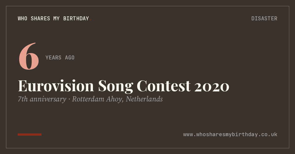 Eurovision Song Contest 2020